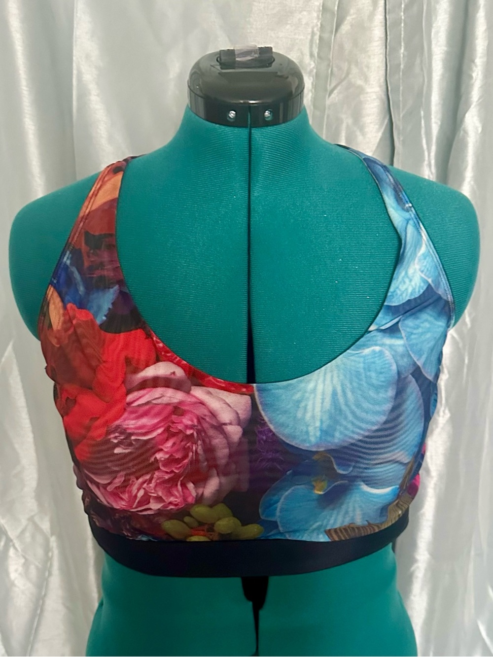 Parade floral mesh Bralette with Branded Tag